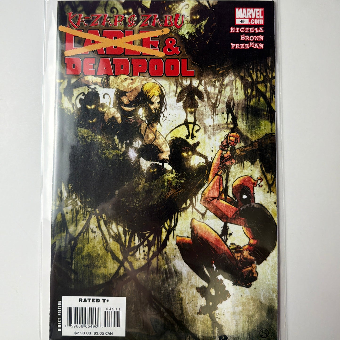 Ka-Zar & Zabu & Deadpool #49