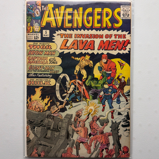 The Avengers #5 (FA) split/detached