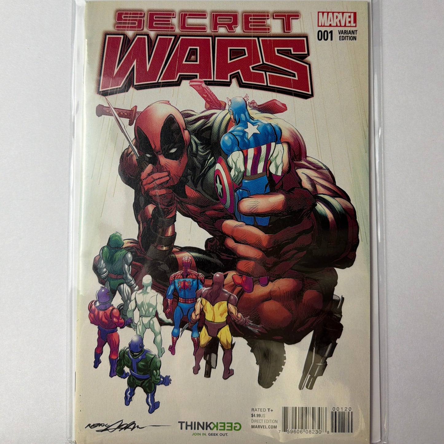 Secret Wars #1 (NM-)