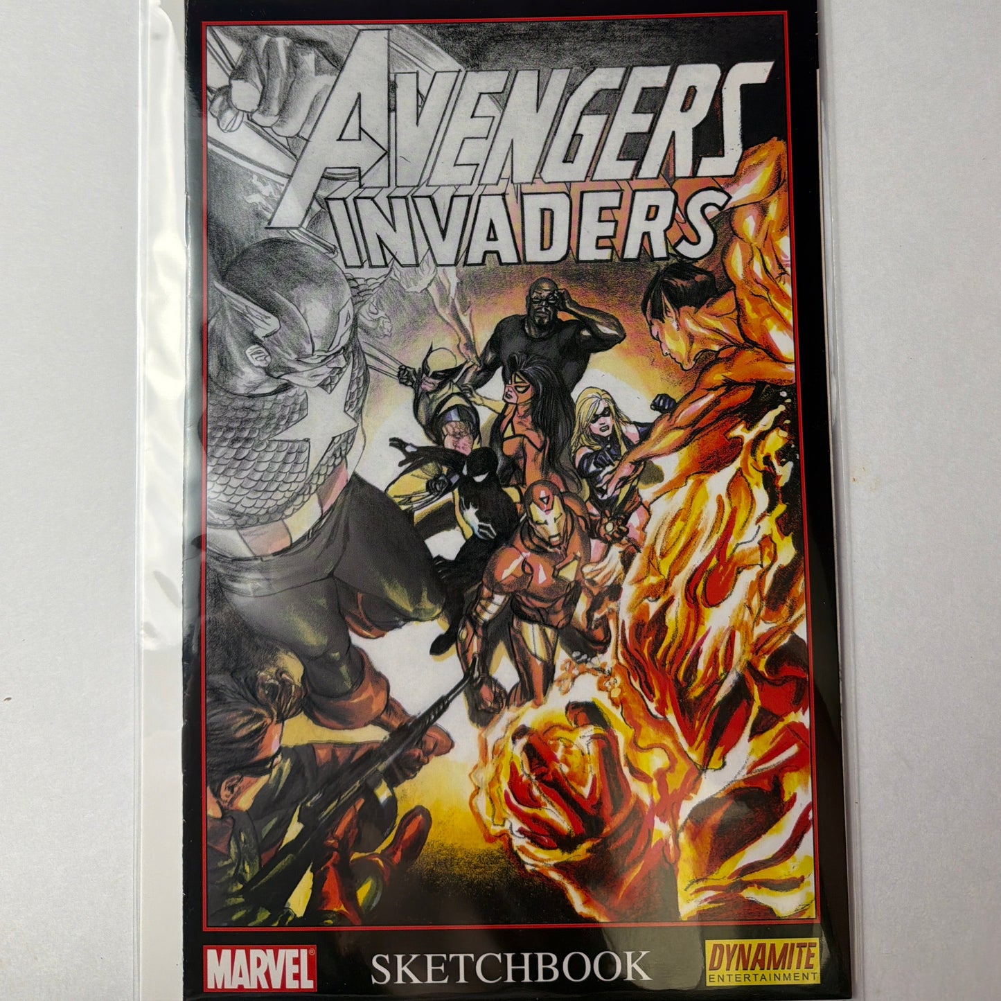 Avengers Invaders Sketchbook