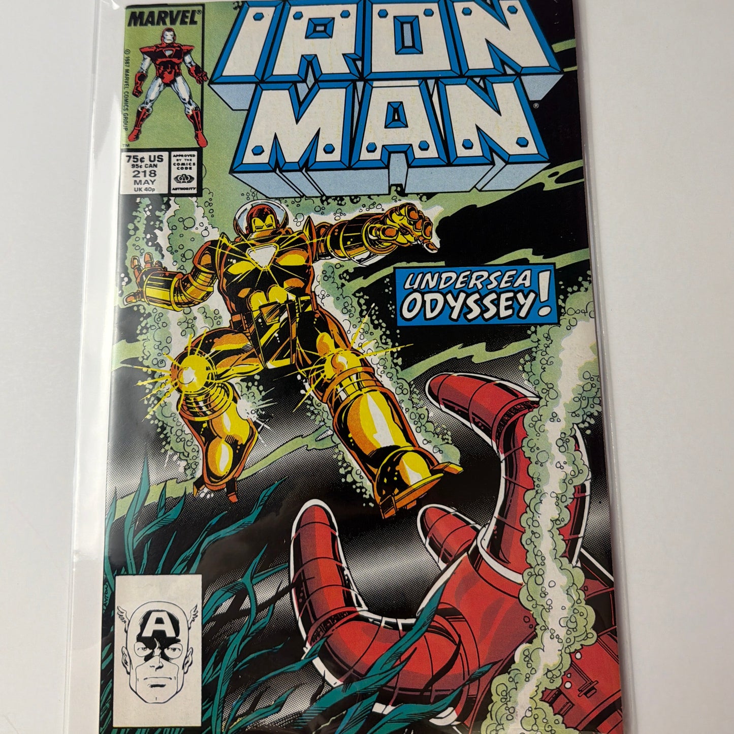 Iron Man #218