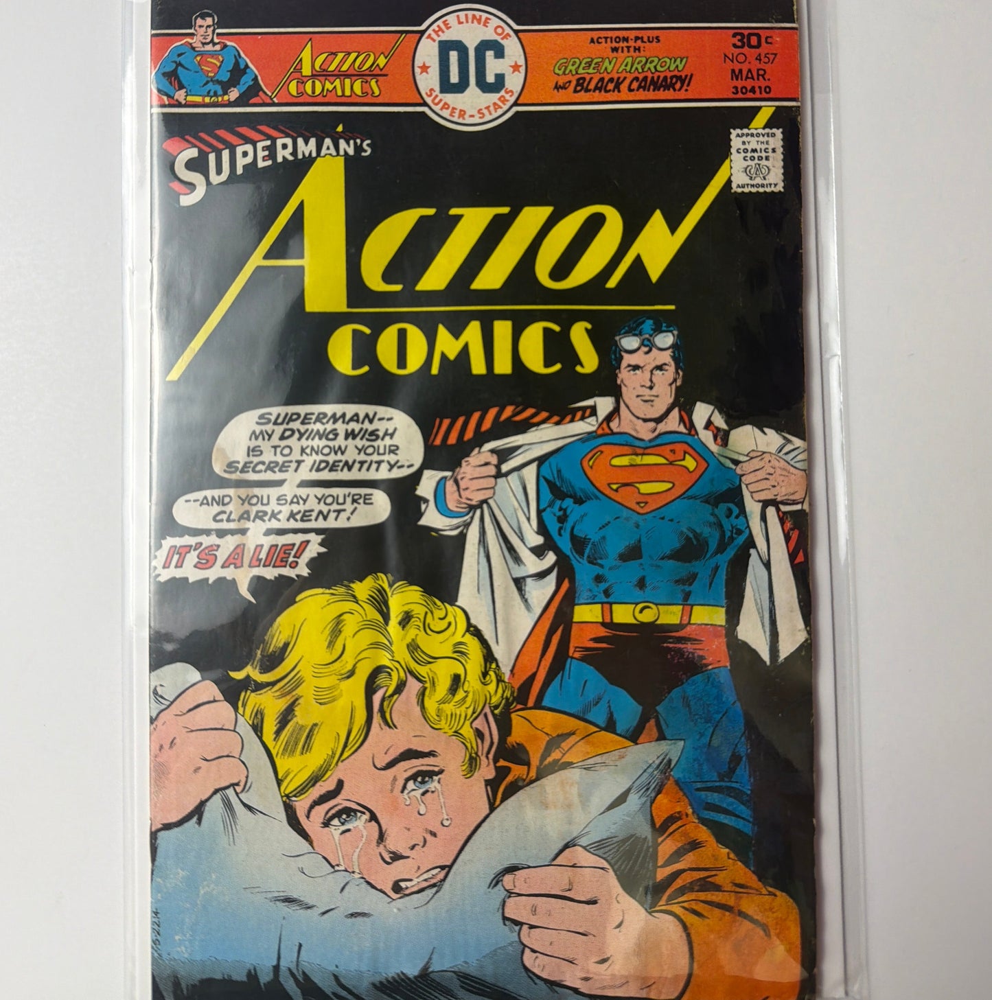 Superman’s Action Comics #457