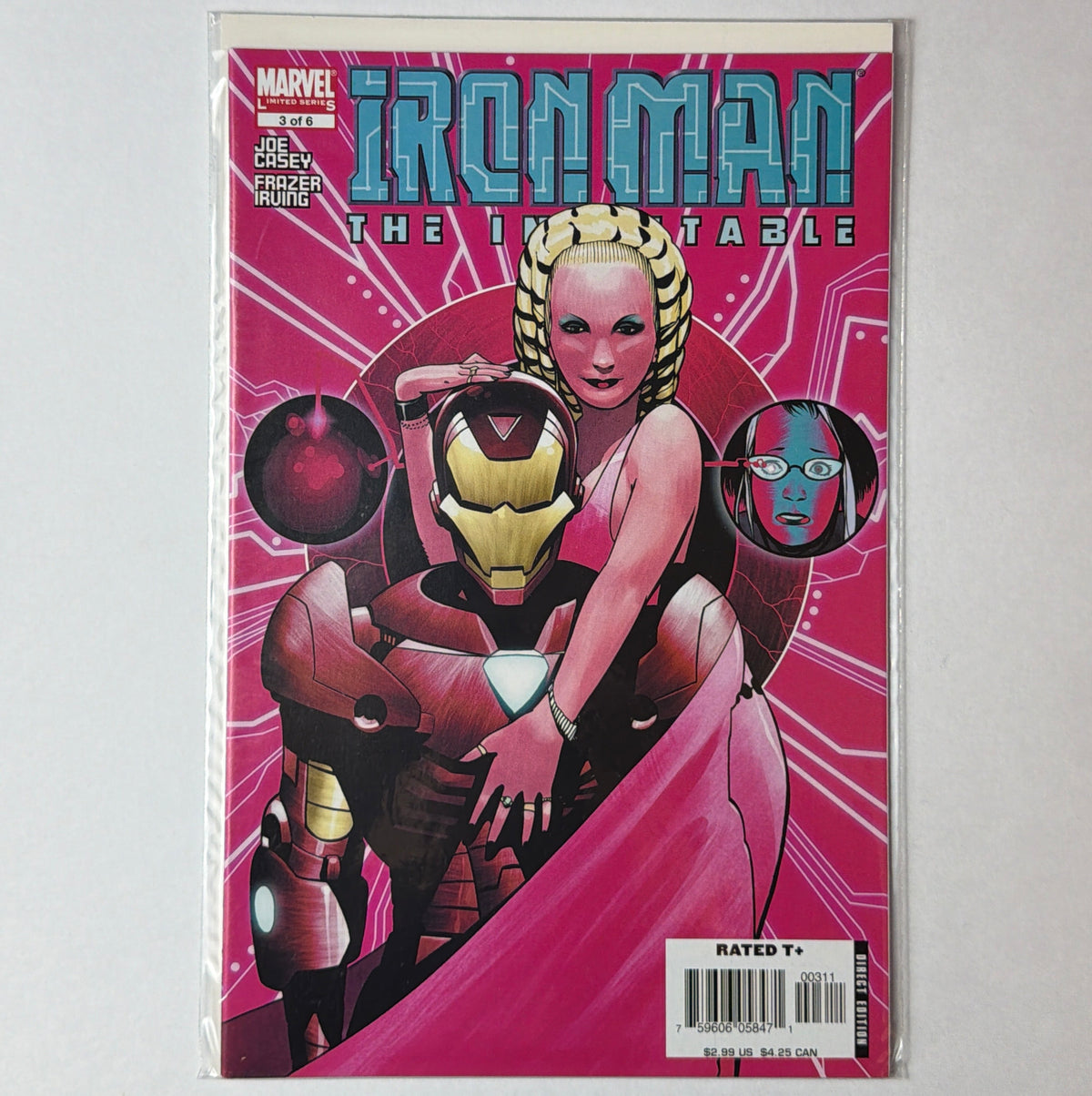 Iron Man The Inevitable #3 Direct Edition