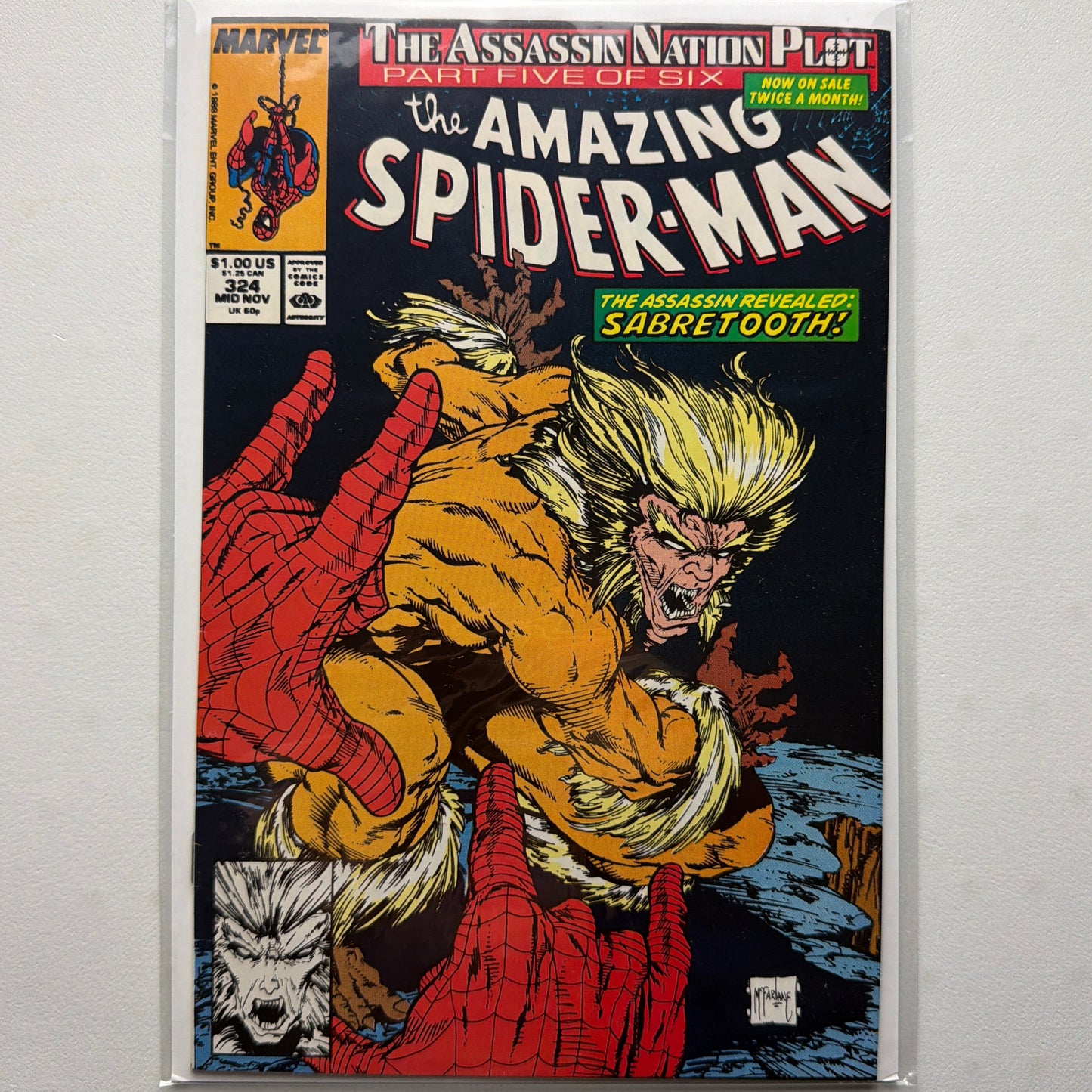 The Amazing Spider-Man #324 (VF+)