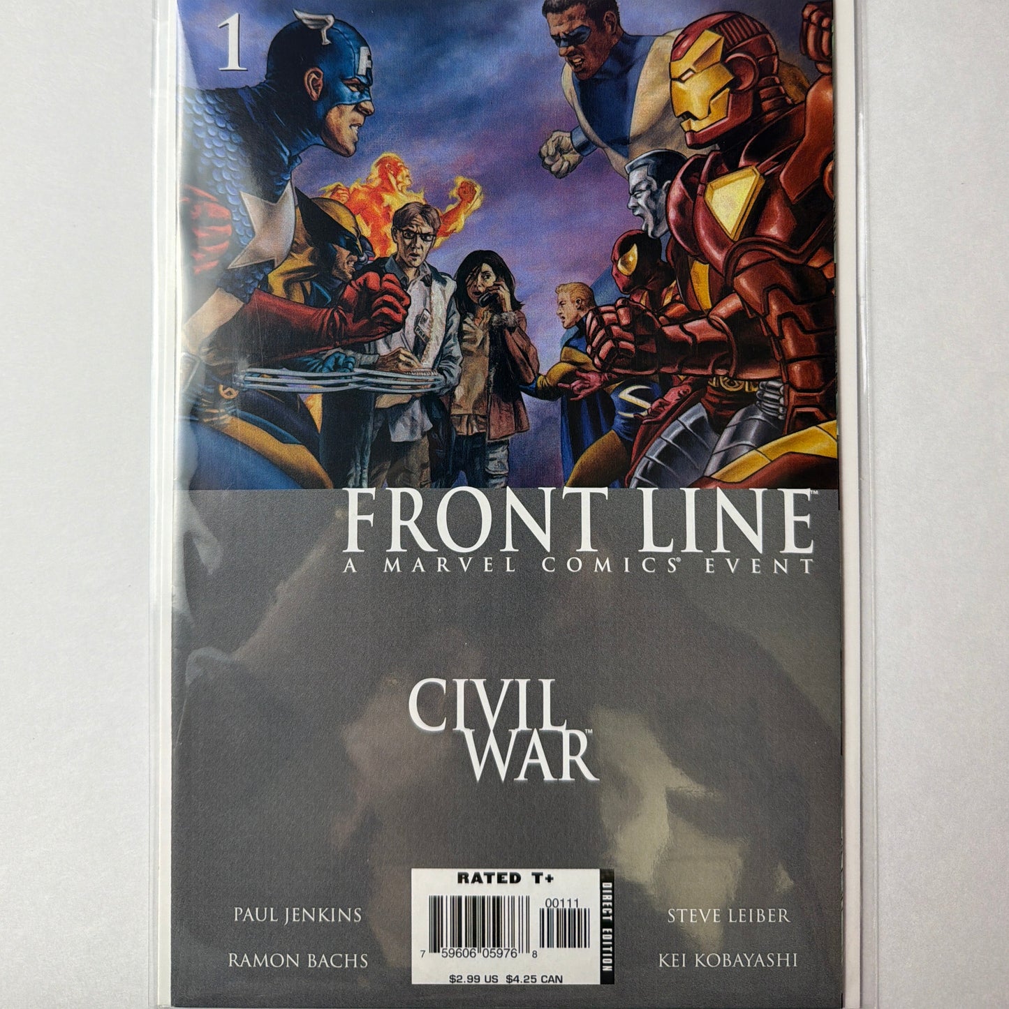 Front Line: Civil War #1
