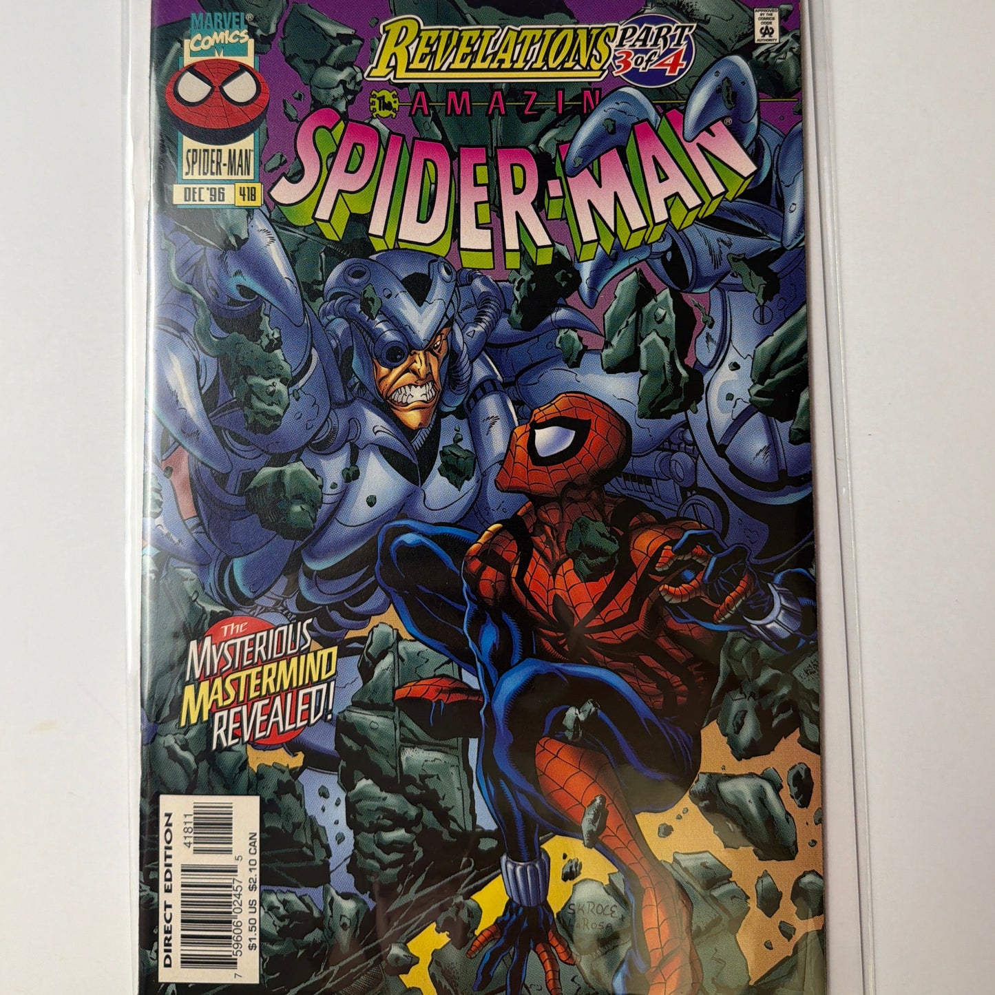 The Amazing Spider-Man: Revelations pt. 3 #418