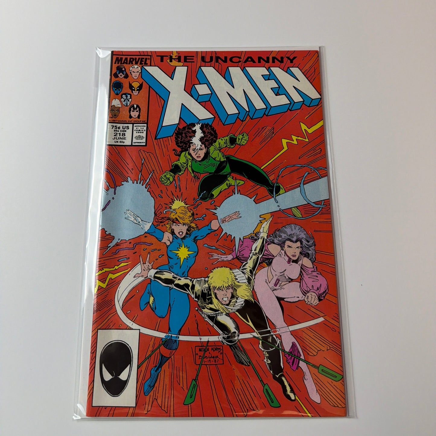 Uncanny X Men #218