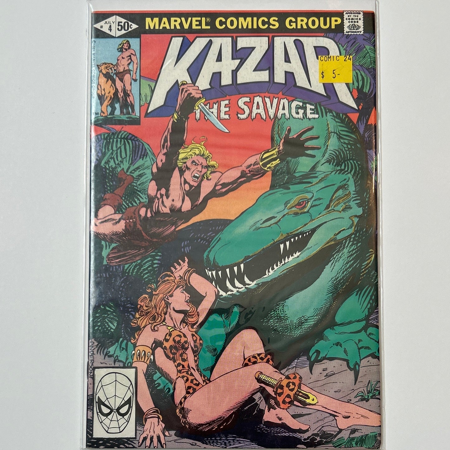 Ka-zar the Savage #4
