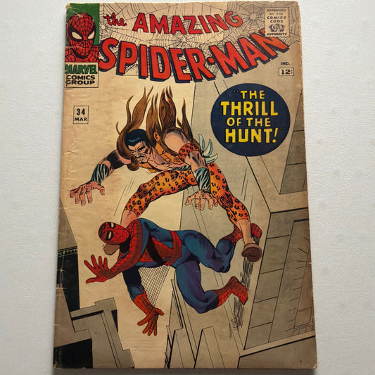 The Amazing Spider-Man #34 (VG-)