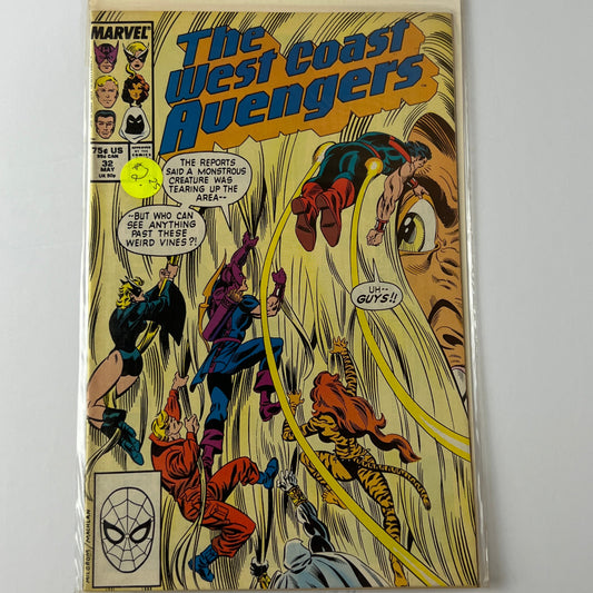 The west coast avengers #32