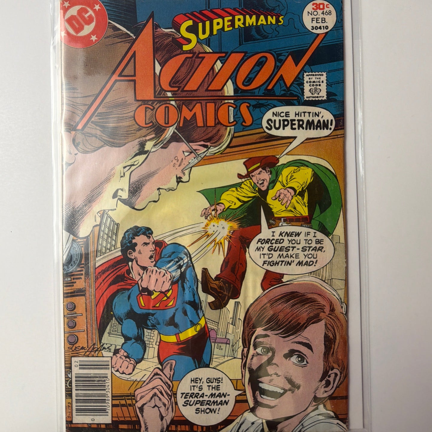 Superman’s Action Comics #468