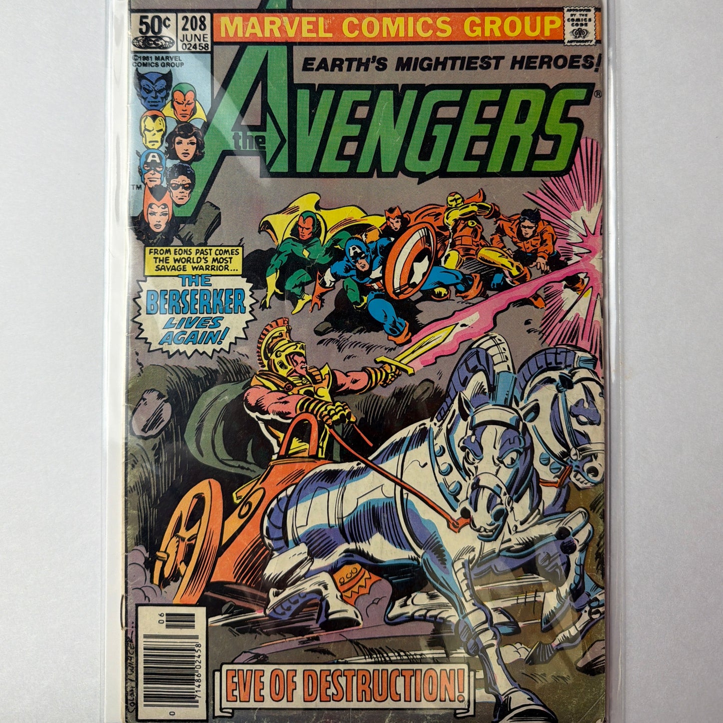 Earths Mightiest Heroes The Avengers #208