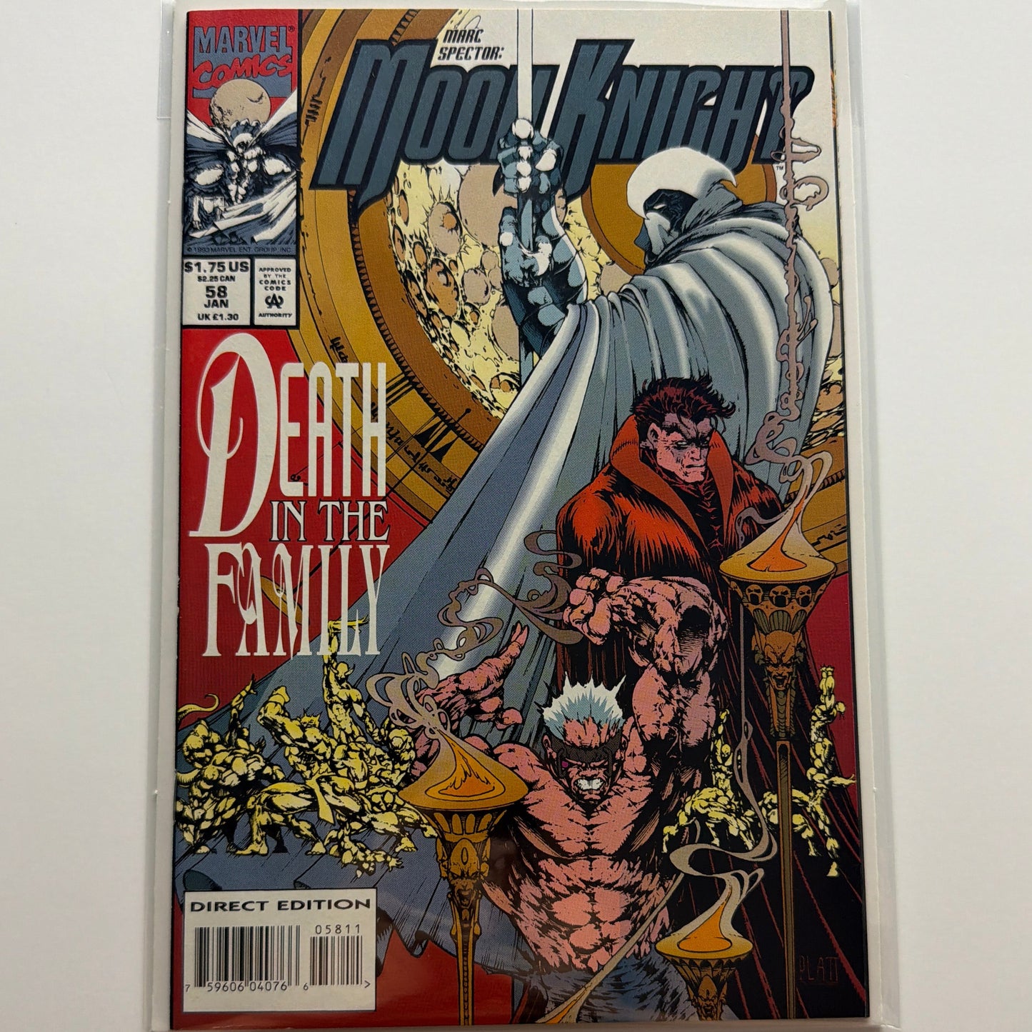 Marc Spector: Moonknight #58 (NM-)