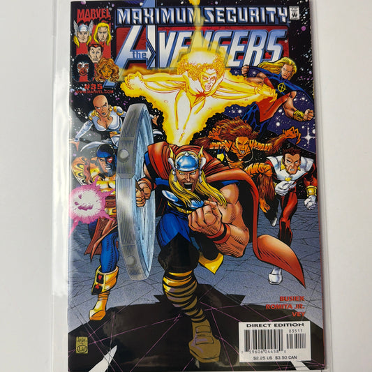 Maximum Security The Avengers #35