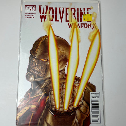 Wolverine weapon X #14