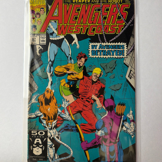 Avengers West Coast #67