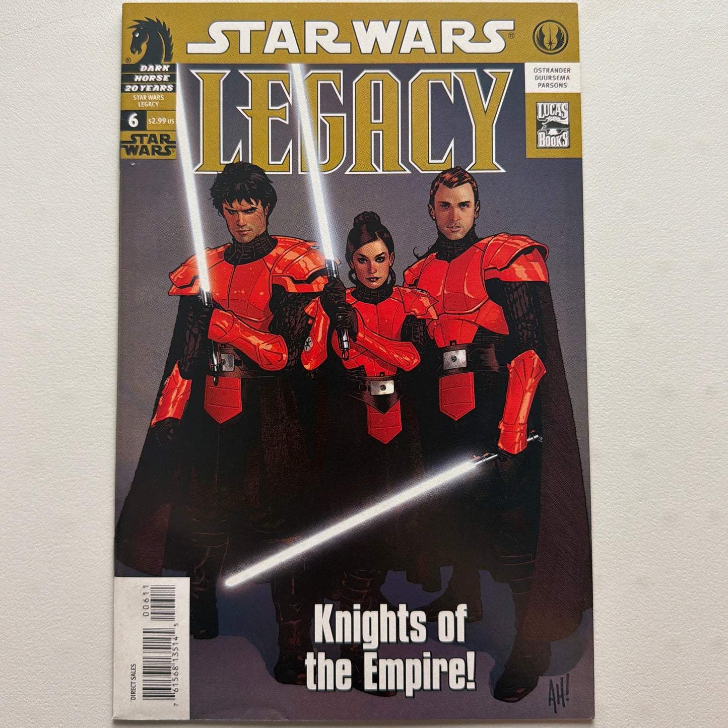 Star Wars Legacy #6 (NM-)