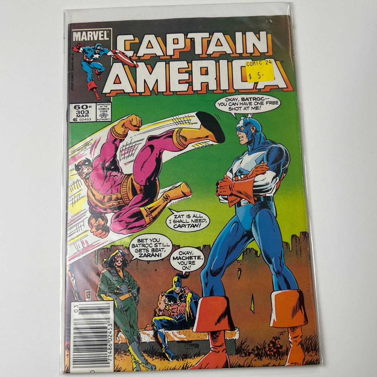 Captain America #303