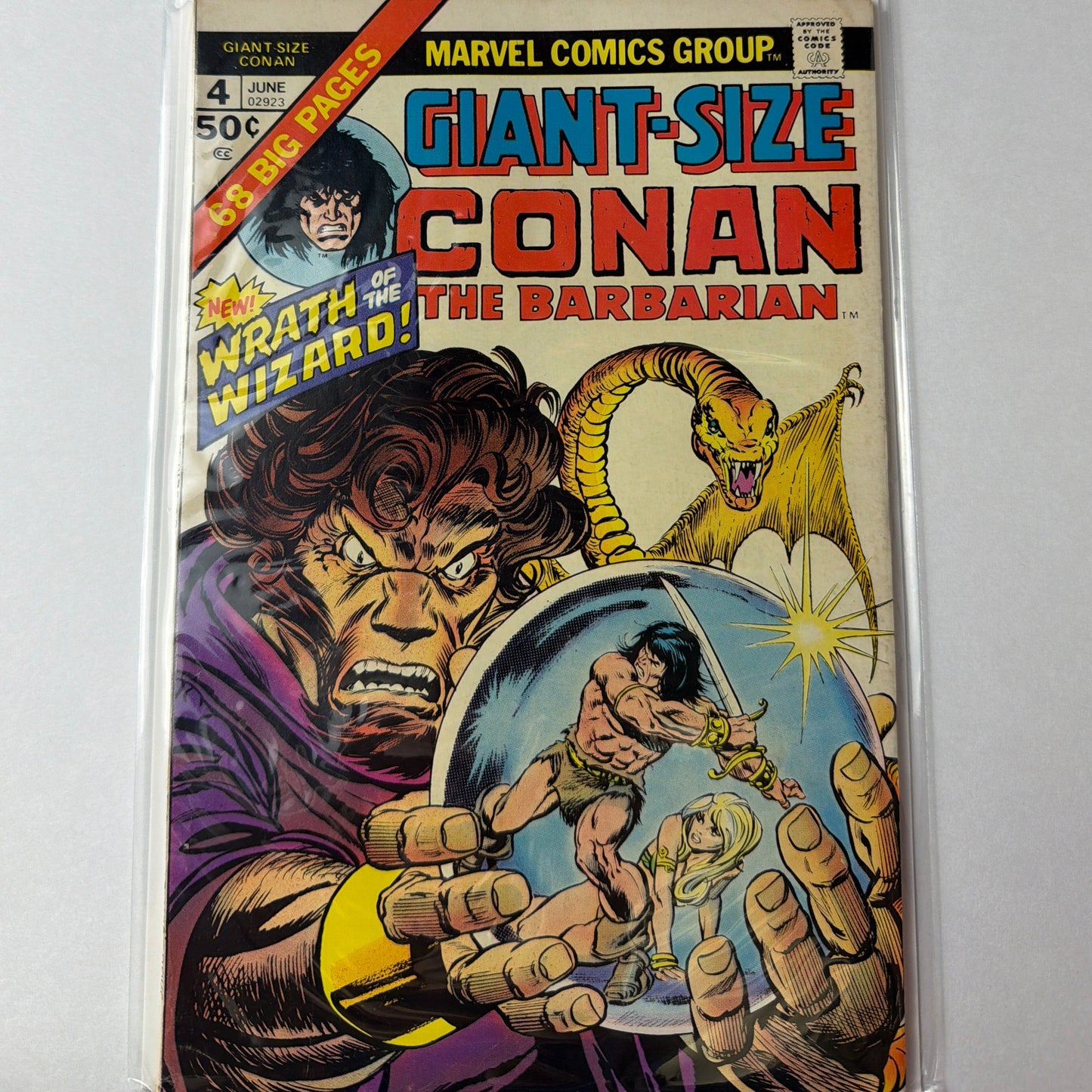 Giant-Sized Conan The Barbarian #4 (VG/FN)