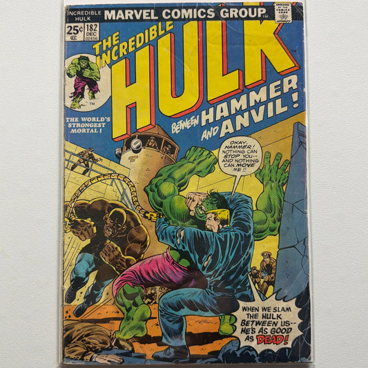 Incredible Hulk #182 (VG-)