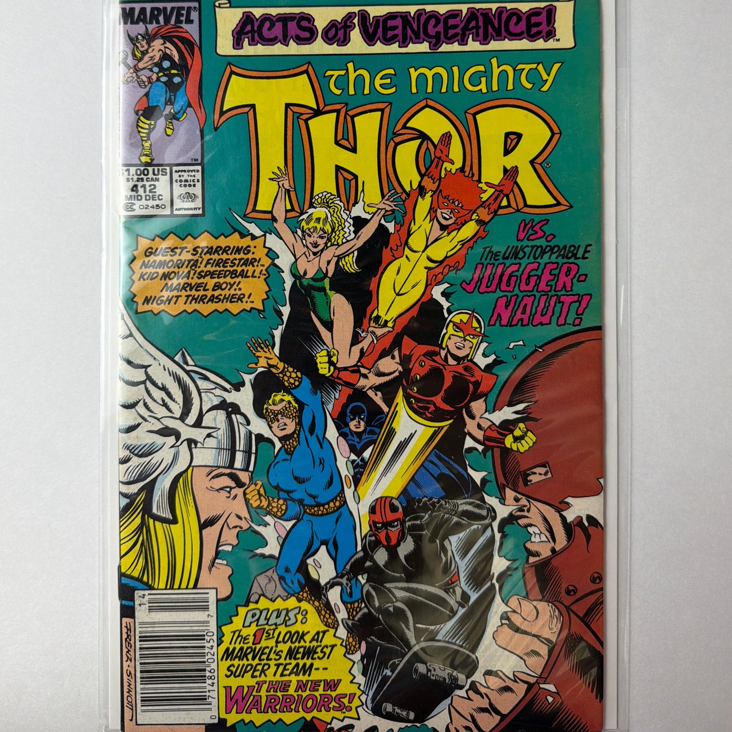 The Mighty Thor #412 (FN/VF)