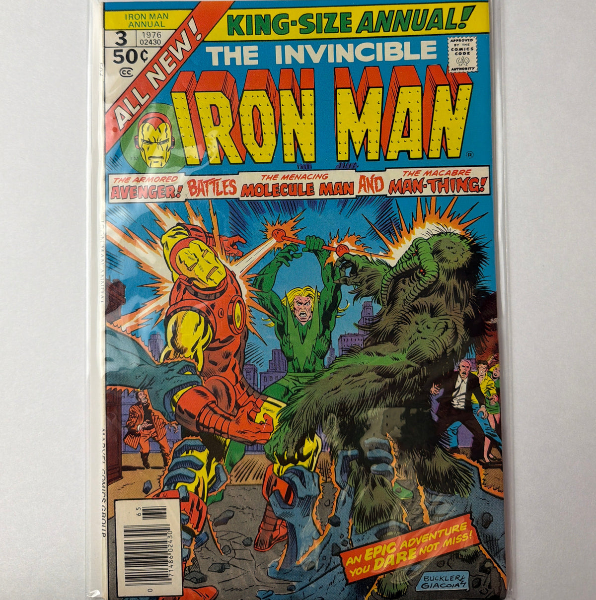 King-Size Annual The Invincible Iron Man #3 (VF-)