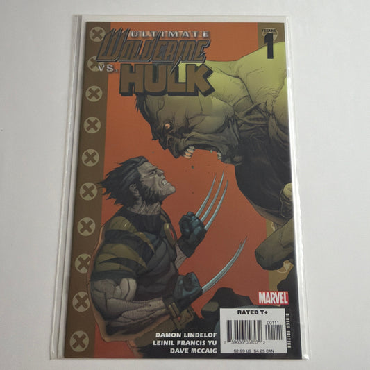 Wolverine vs Hulk #1