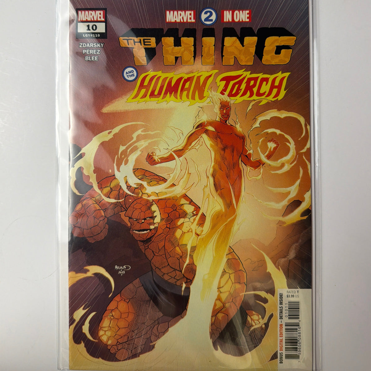 The Thing and the Human Torch #10