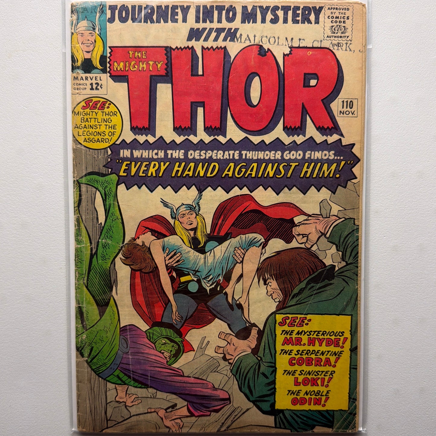 Journey into Mystery #110 (VG)