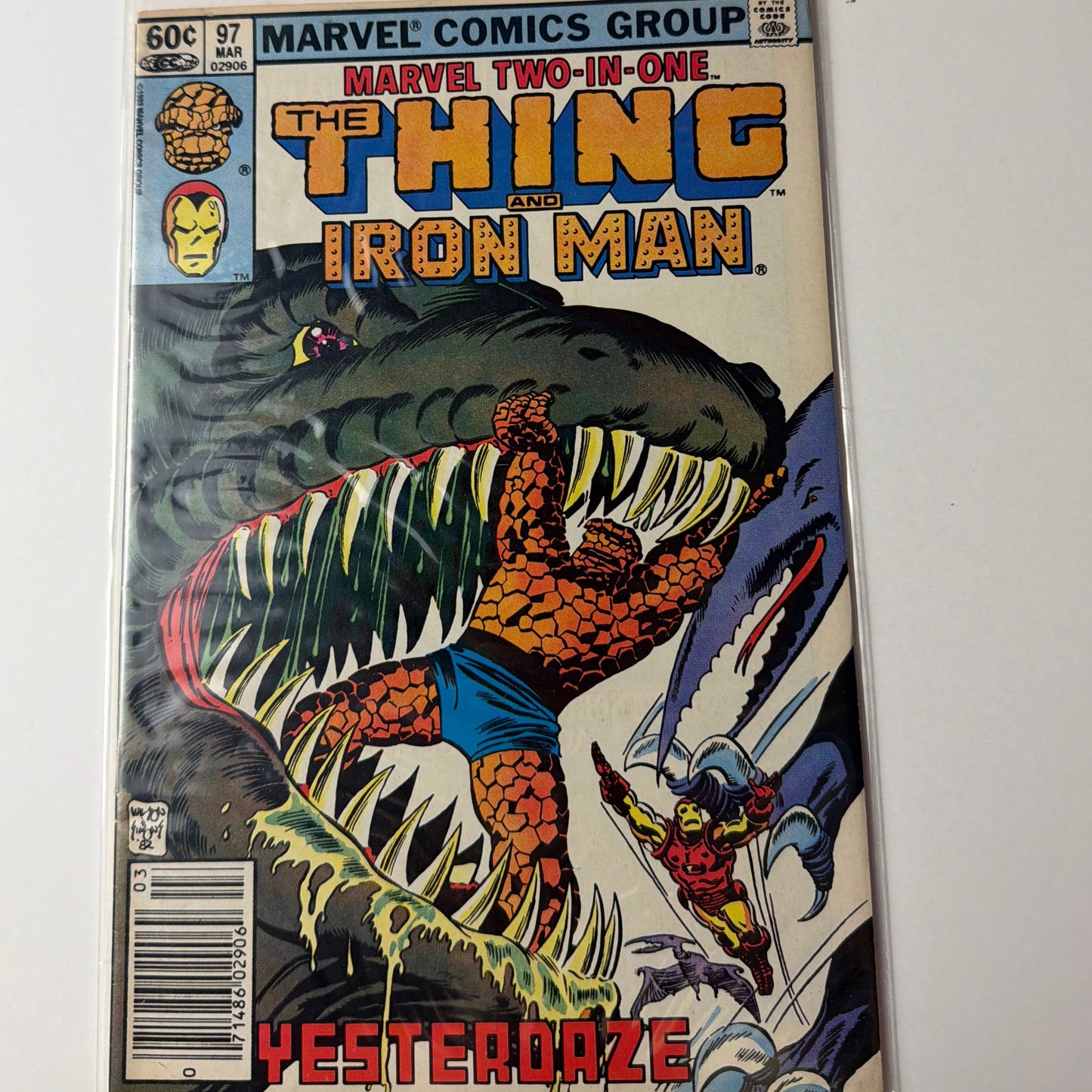 The Thing and Iron Man #97