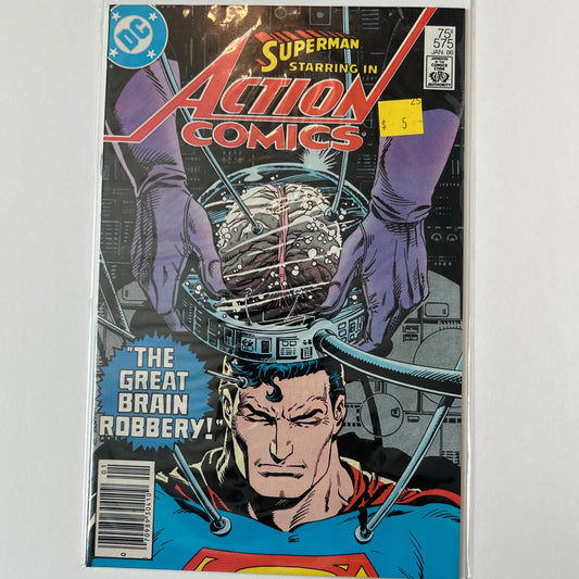 Superman Starring in Action Comics #575