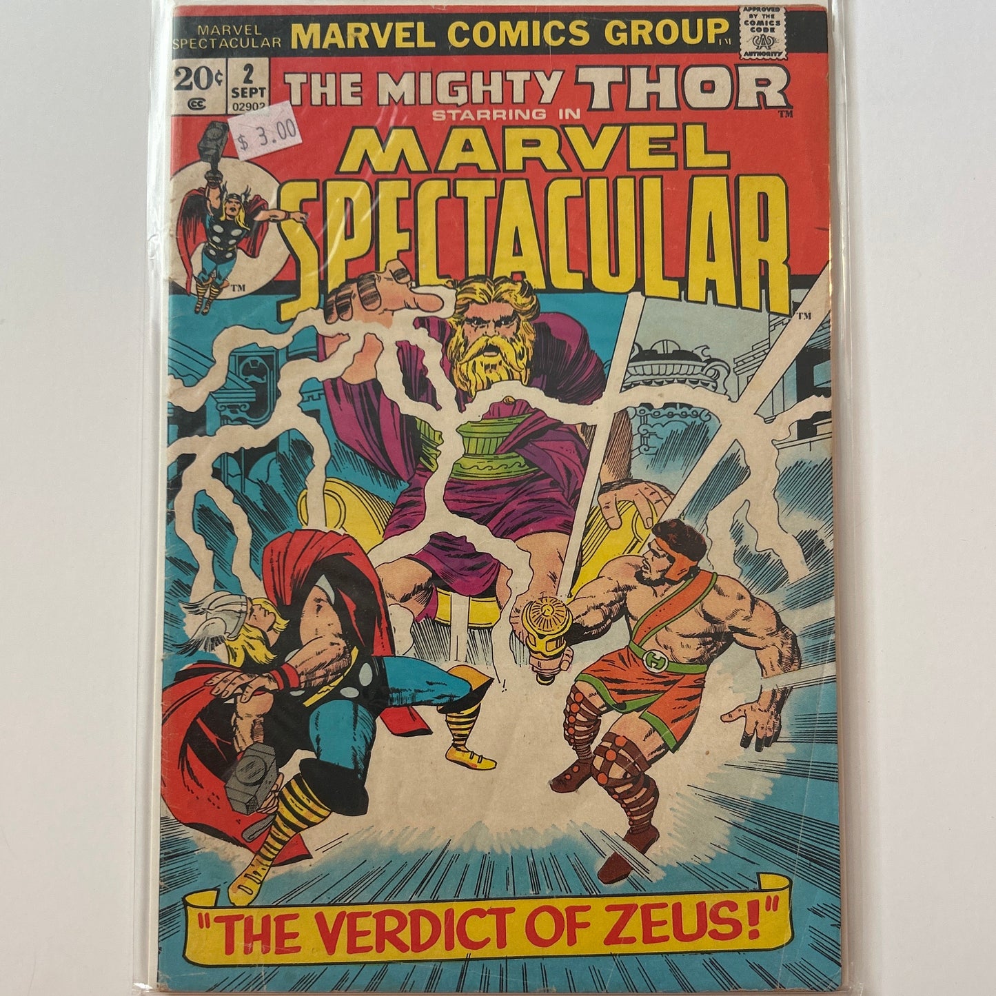 The Mighty Thor starring in Marvel Spectacular #2