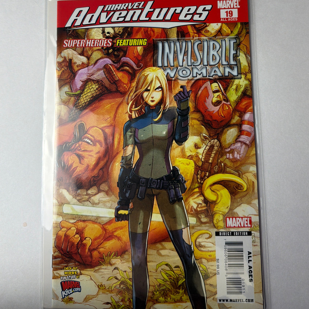Marvel Adventures Superheroes Invisible Woman #19