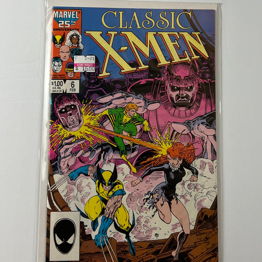 Classic X-men #6