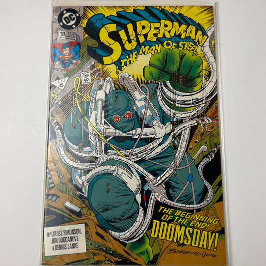 Superman the man of steel #18