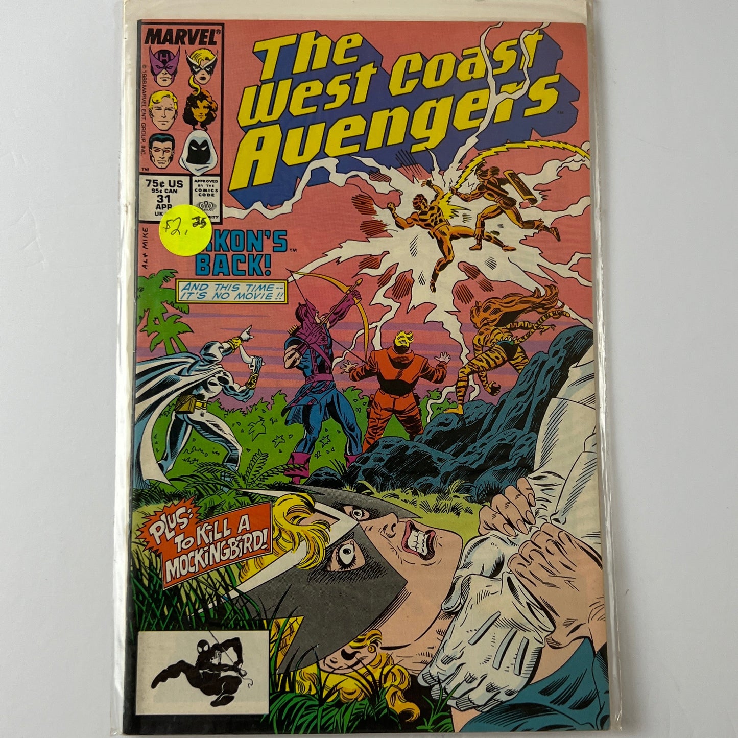 The west coast avengers #31
