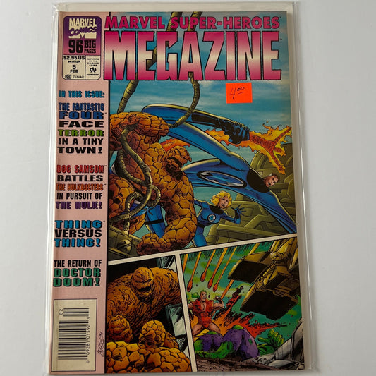 Marvel superhero’s magazine #5