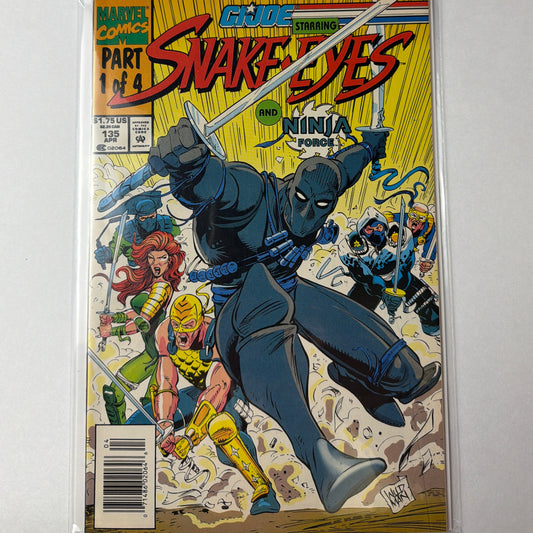 G.I.Joe Starring Snake-Eyes and Ninja Force #135 (VF)