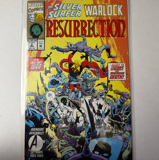 The Silver Surfer and Warlock Resurrection #2