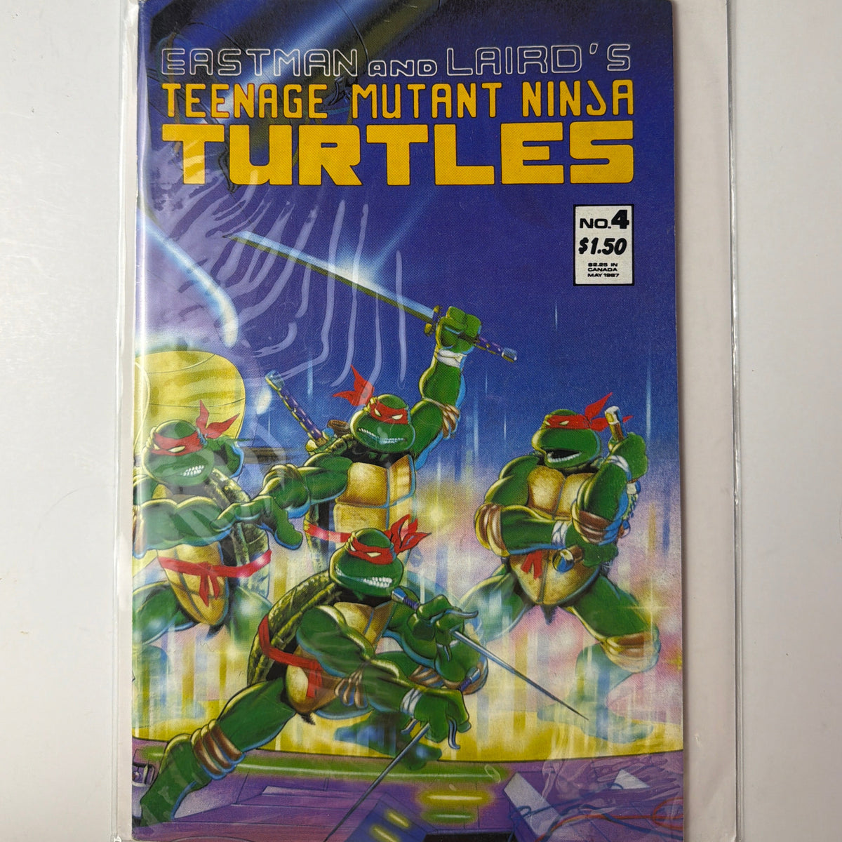 Teenage Mutant Ninja Turtles #4 (FN/VF) 2nd print