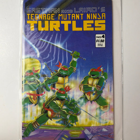 Teenage Mutant Ninja Turtles #4 (FN/VF) 2nd print