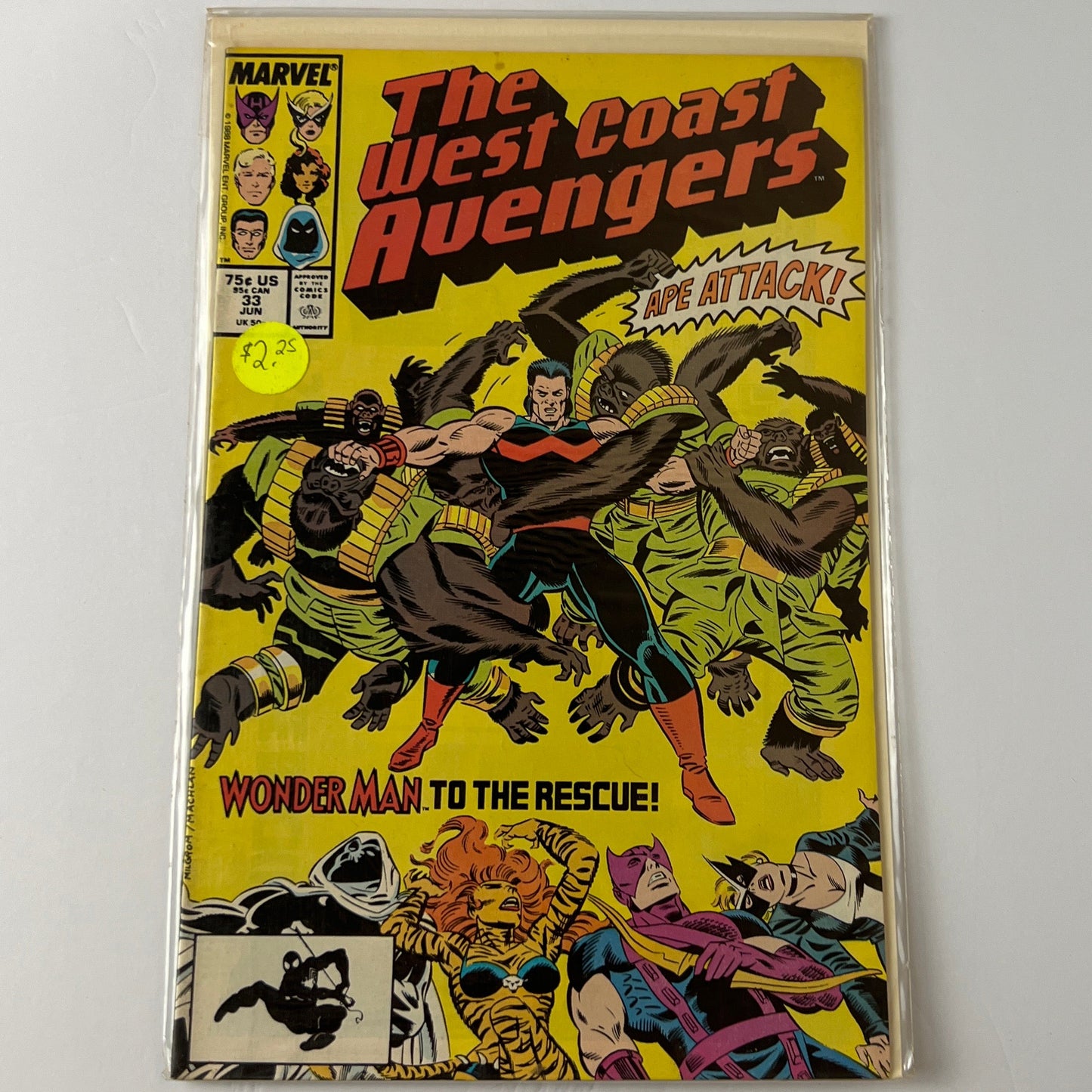 The west coast avengers #33
