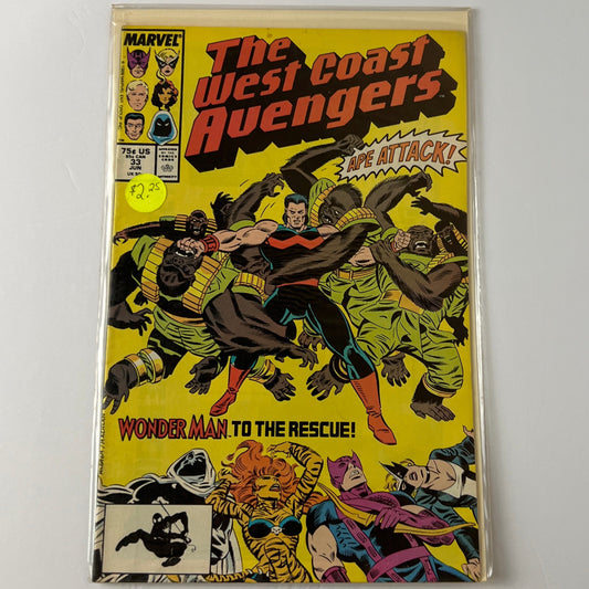 The west coast avengers #33