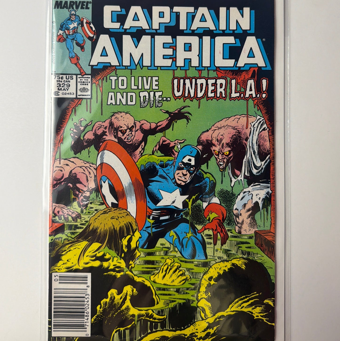 Captain America #329