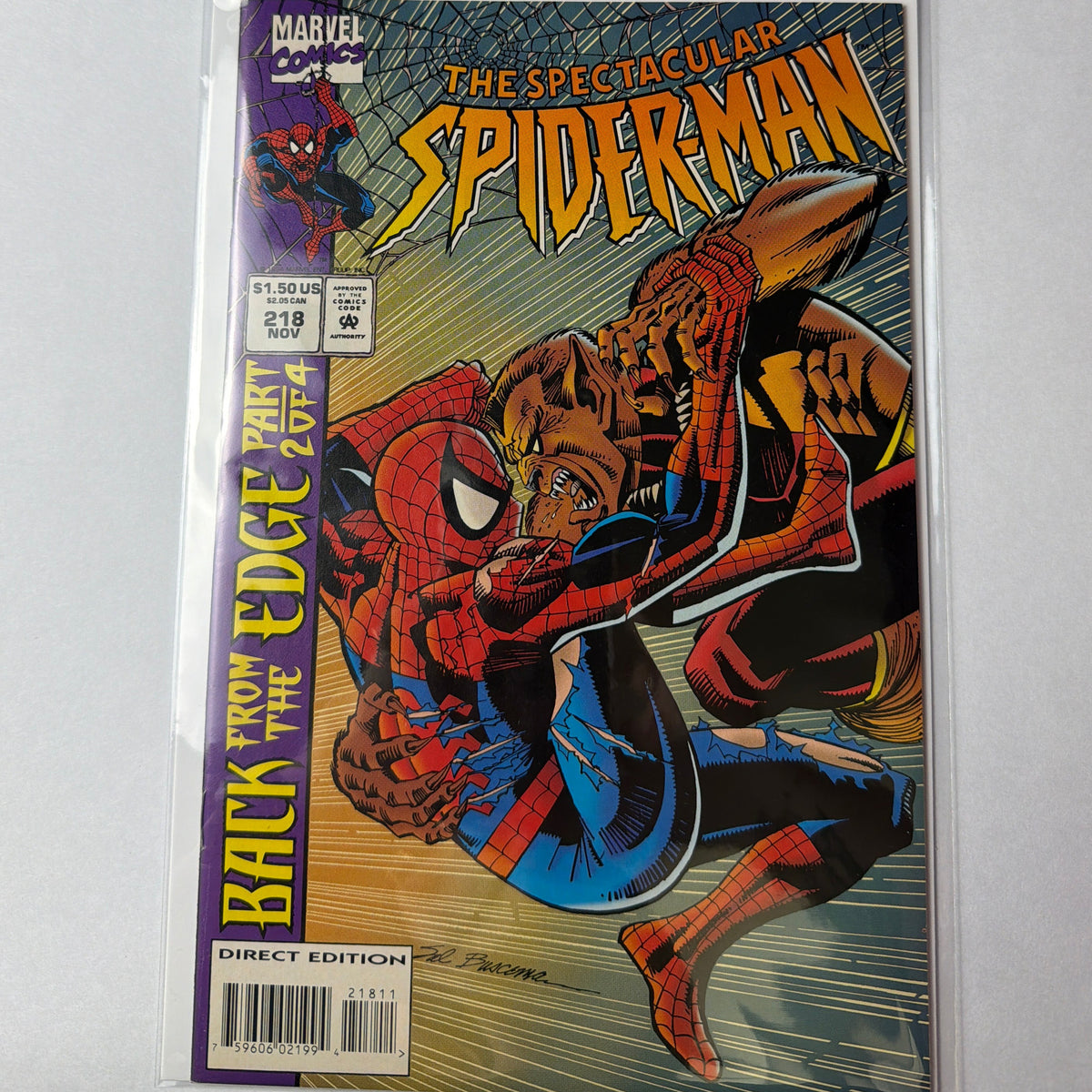 The Spectacular Spider-Man #218