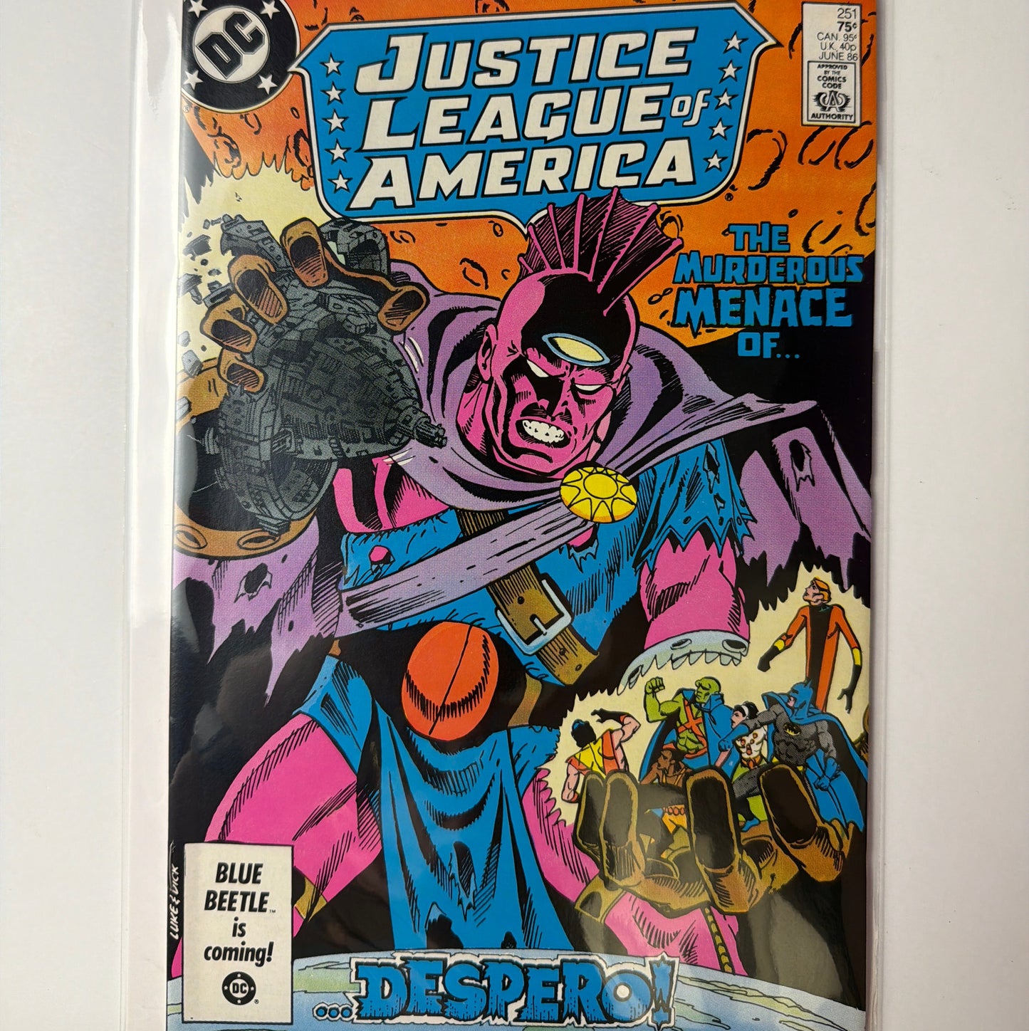 Justice League if America #251