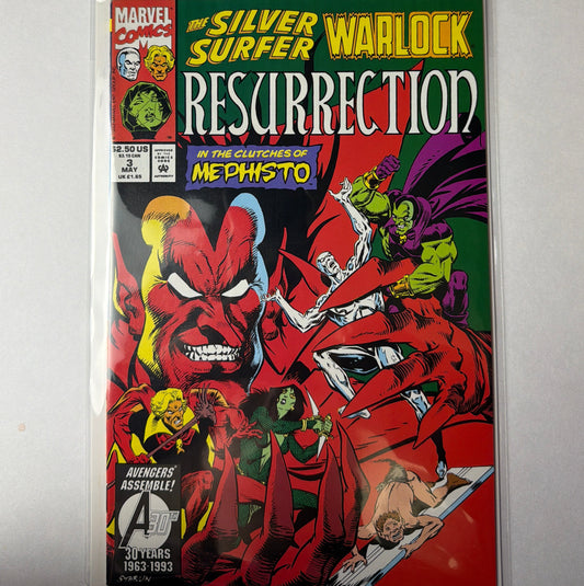 The Silver Surfer and Warlock Resurrection #3