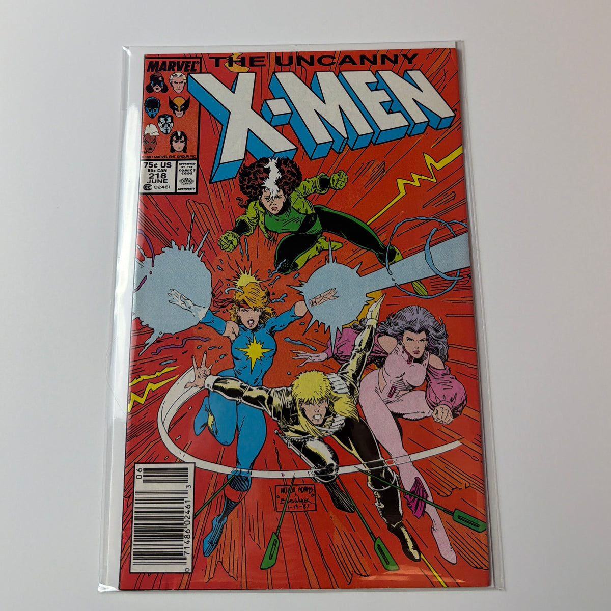 Uncanny X Men #218