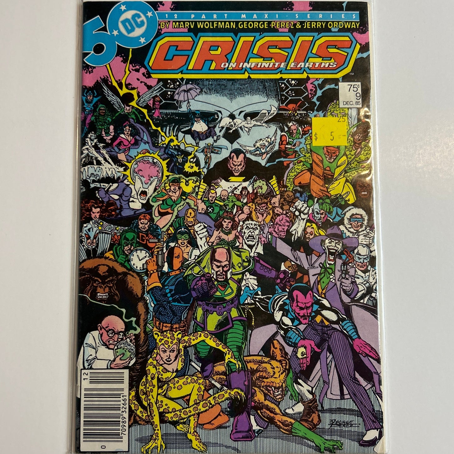 Crisis on Infinite Earths #9