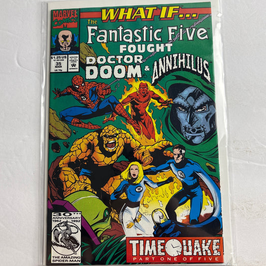 What If The Fantastic Five Fought Doctor Doom and Annihlus #35